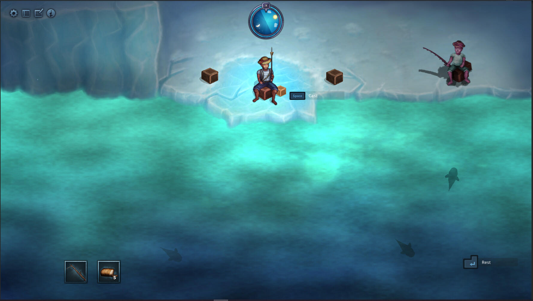 Screenshot of Fishing Echoes