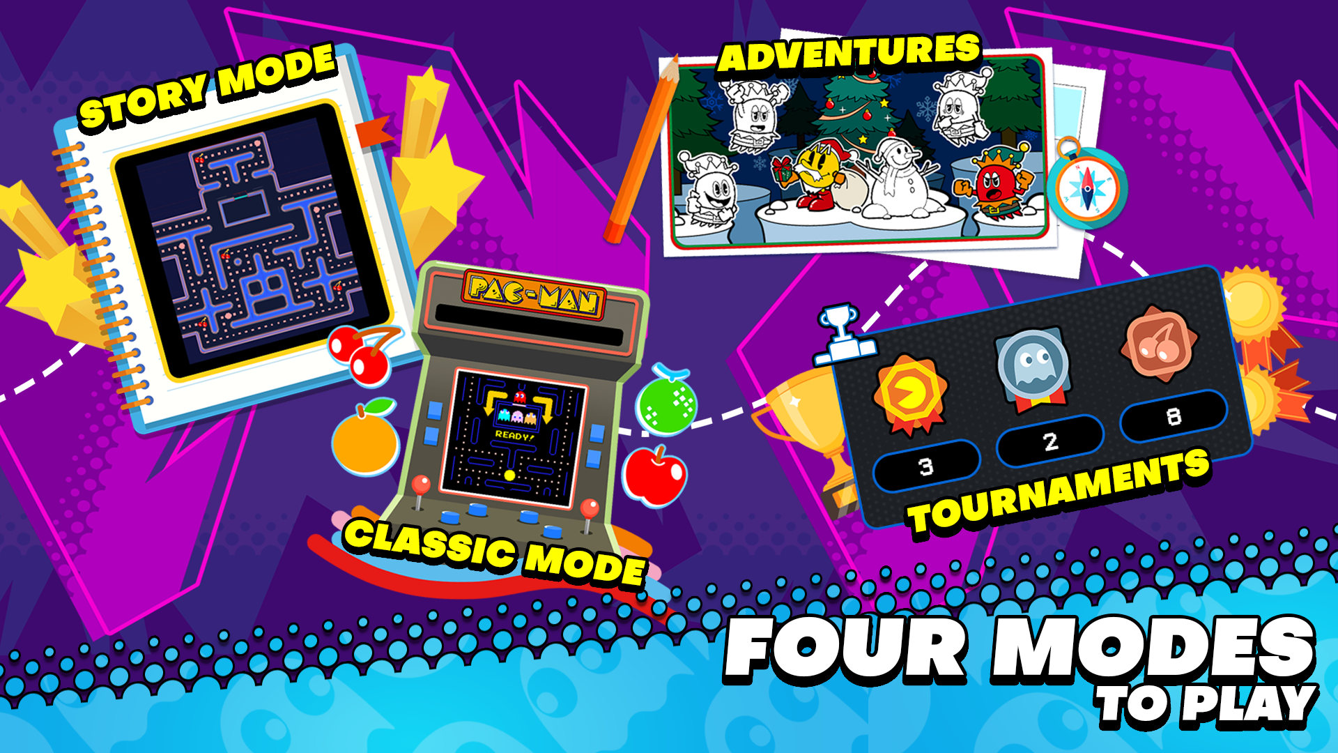 Скриншот игры PAC-MAN