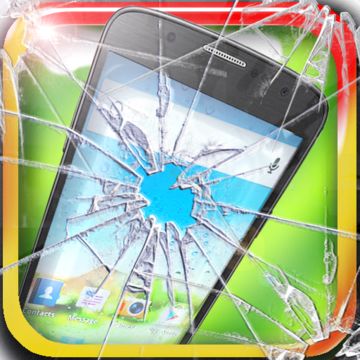 Cracked Screen Prank Game Screenshot