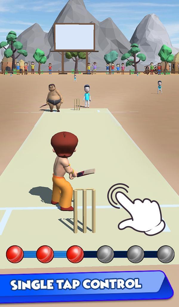 Screenshot of Chhota Bheem Cricket World Cup Challenge