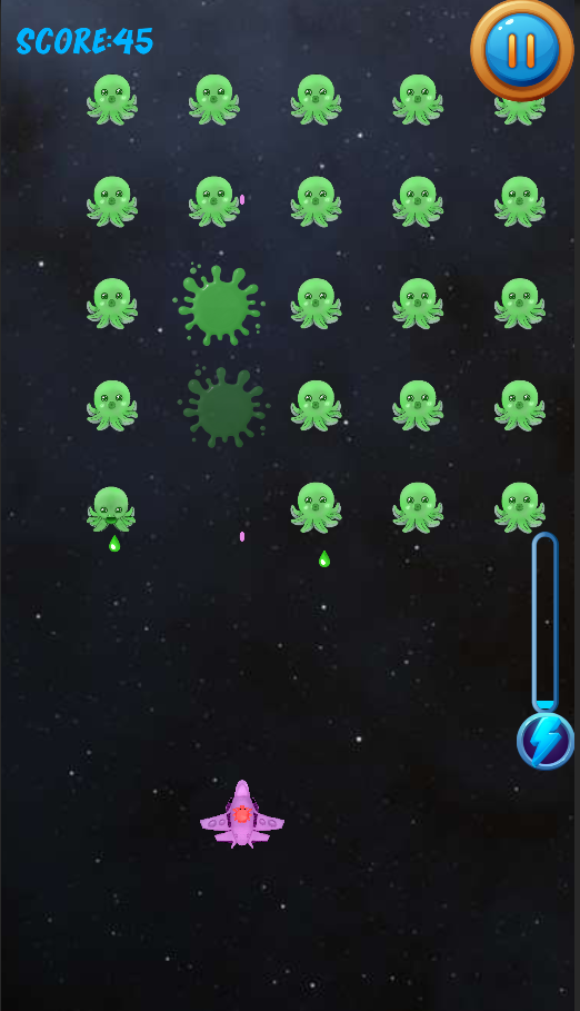 Squid Invasion 게임 스크린샷