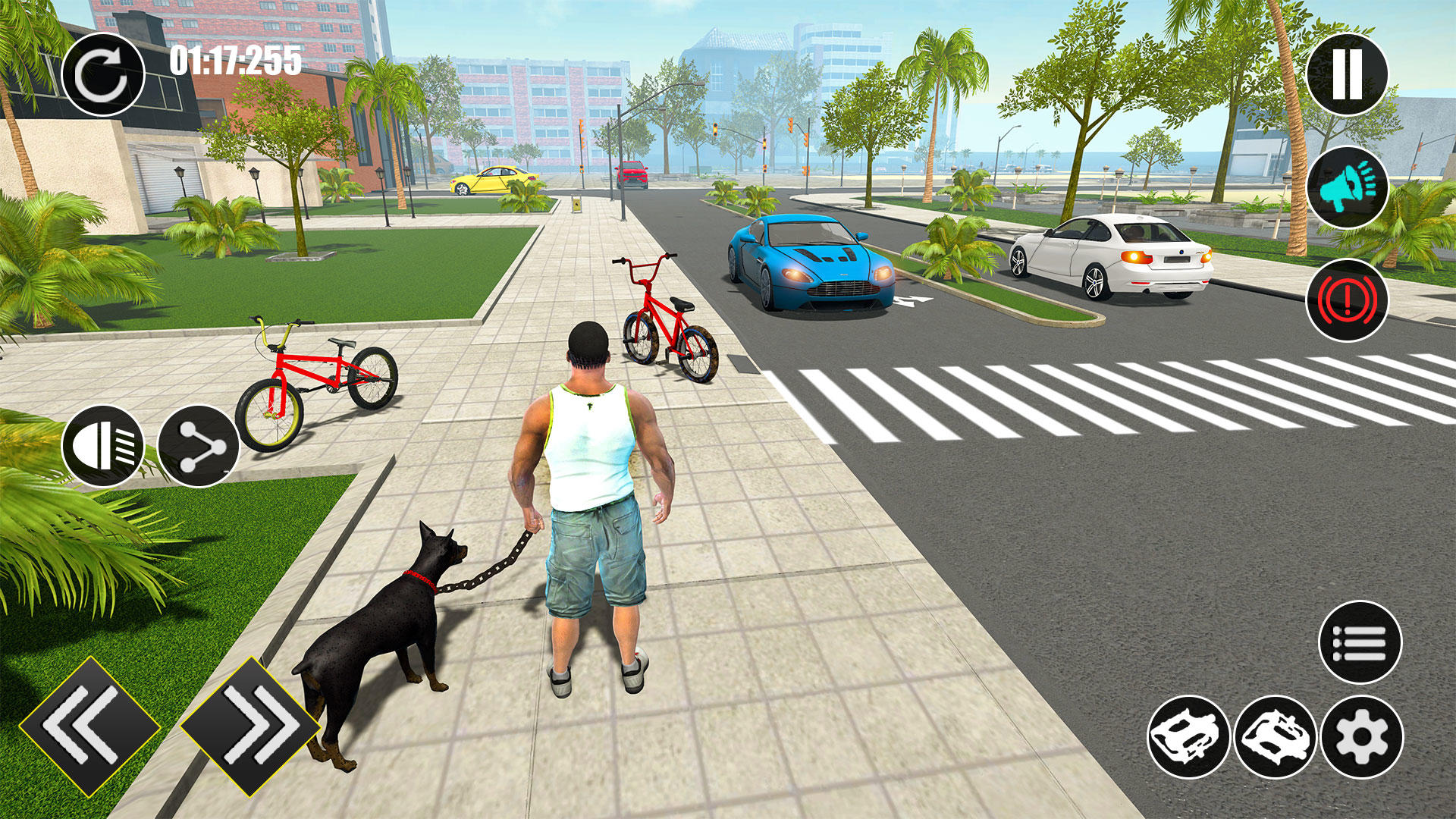 BMX Rider Offroad Racing Games Game Screenshot