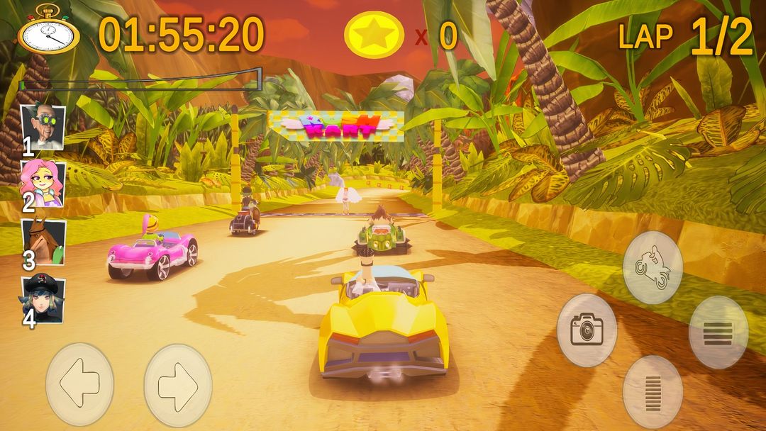Bimbo Hot Wheels Racing screenshot game