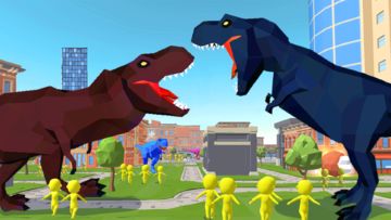 Dinosaur Rampage Game Screenshot