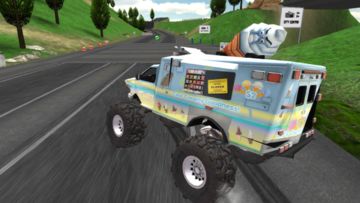 Monster Truck Driving Rally Game Screenshot