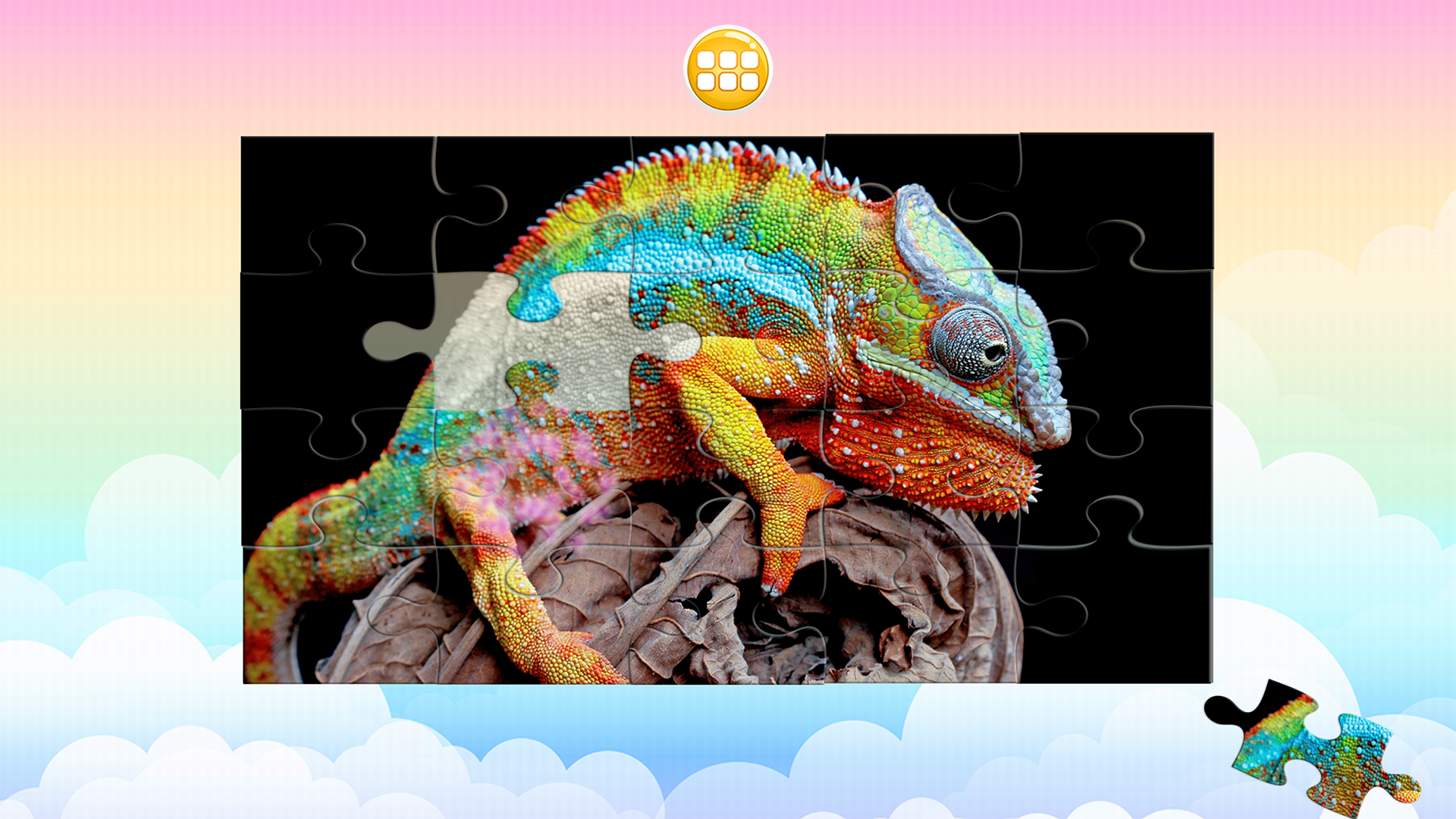Animals jigsaw puzzle 게임 스크린샷