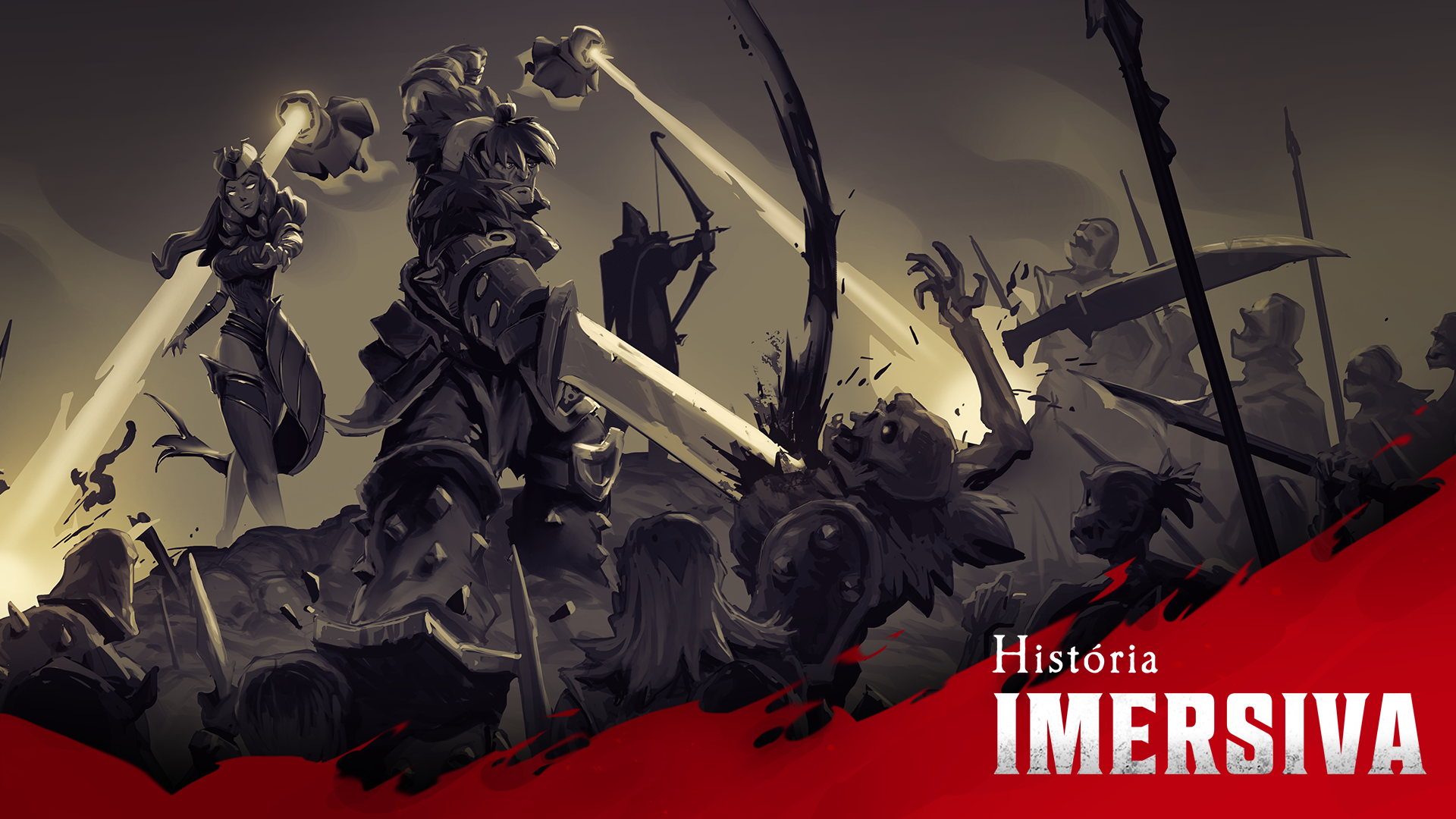 Captura de Tela do Jogo Grimguard Tactics: Fantasy RPG