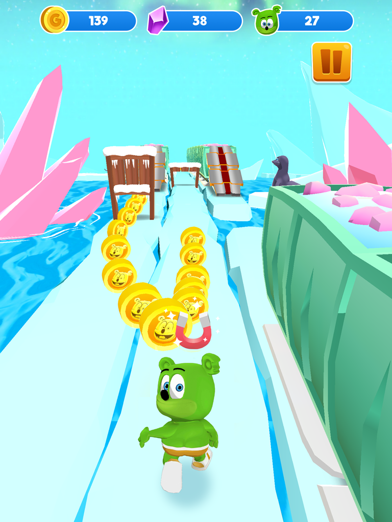 Gummy Bear Run-Endless runner 遊戲截圖