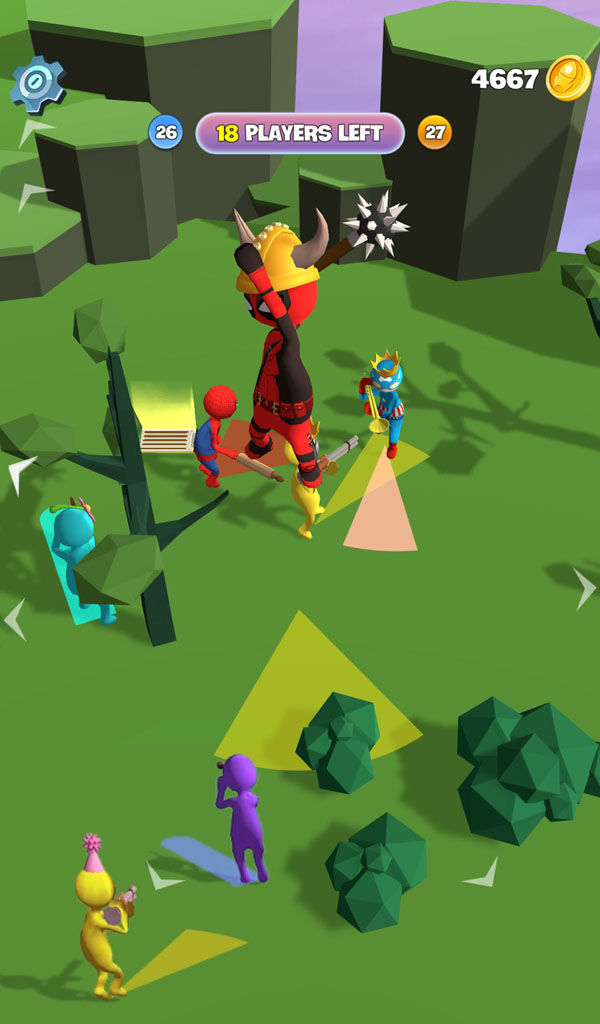 Screenshot of Stickman Smashers -  Clash 3D Impostor io games