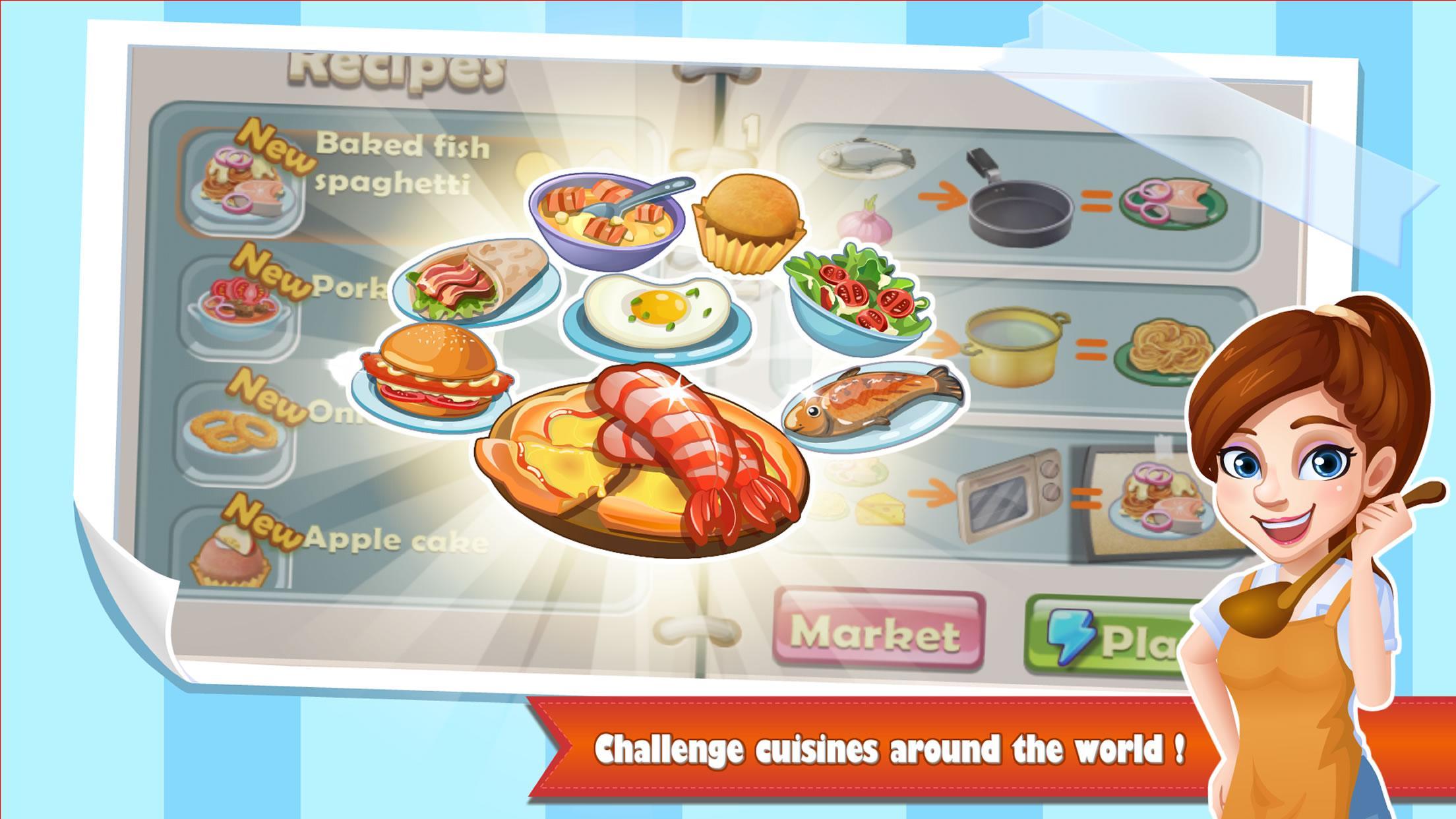 Rising Super Chef:Cooking Game 게임 스크린샷