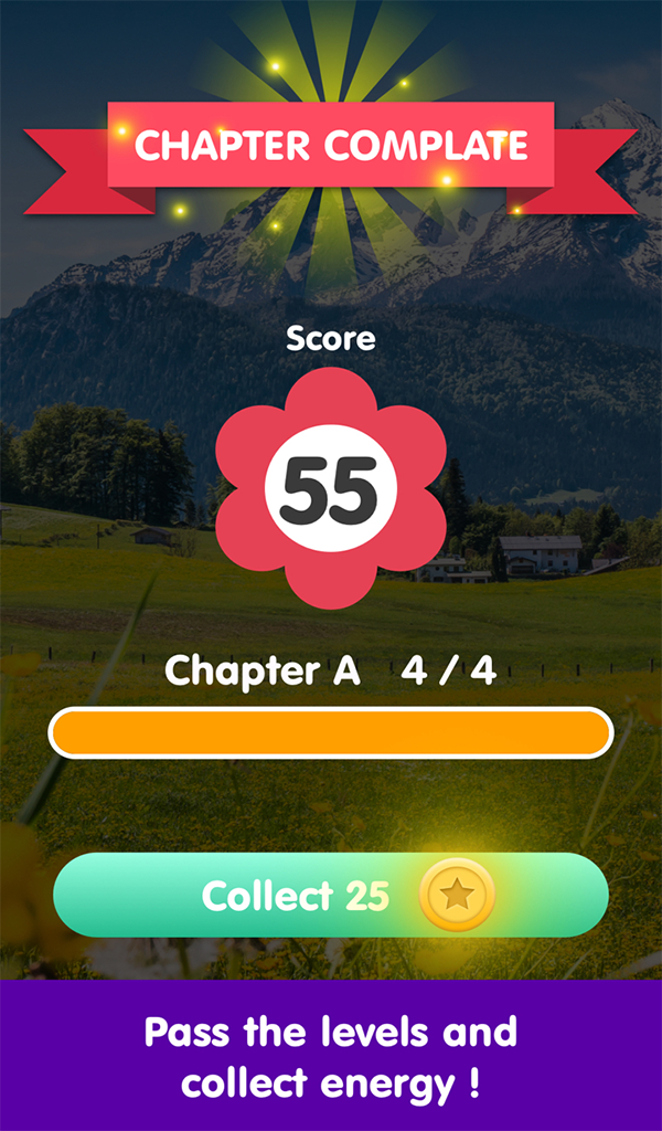 Скриншот игры Bible Crossword - Daily Word Puzzles