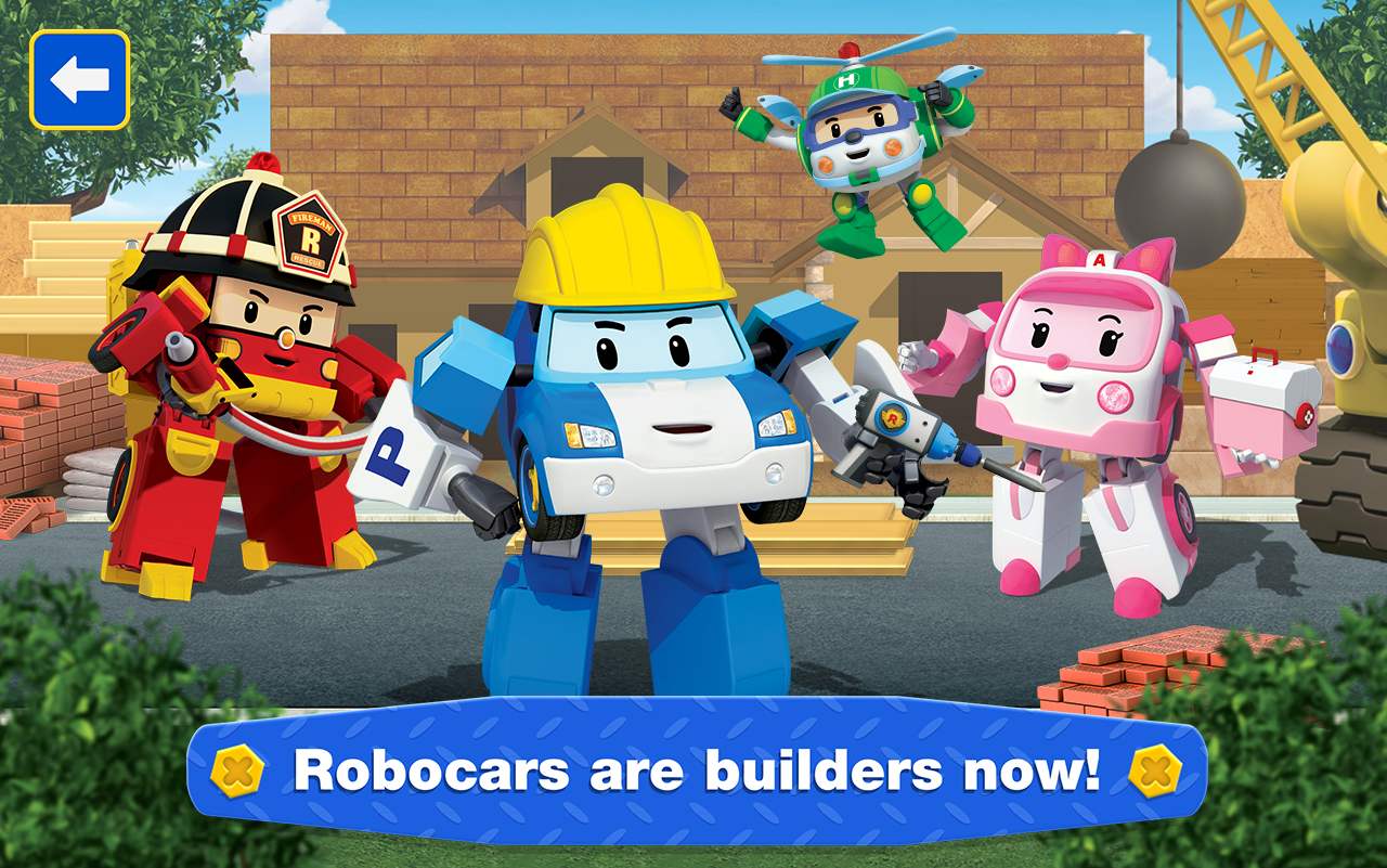 Robocar Poli: Builder! Games for Boys and Girls!のキャプチャ