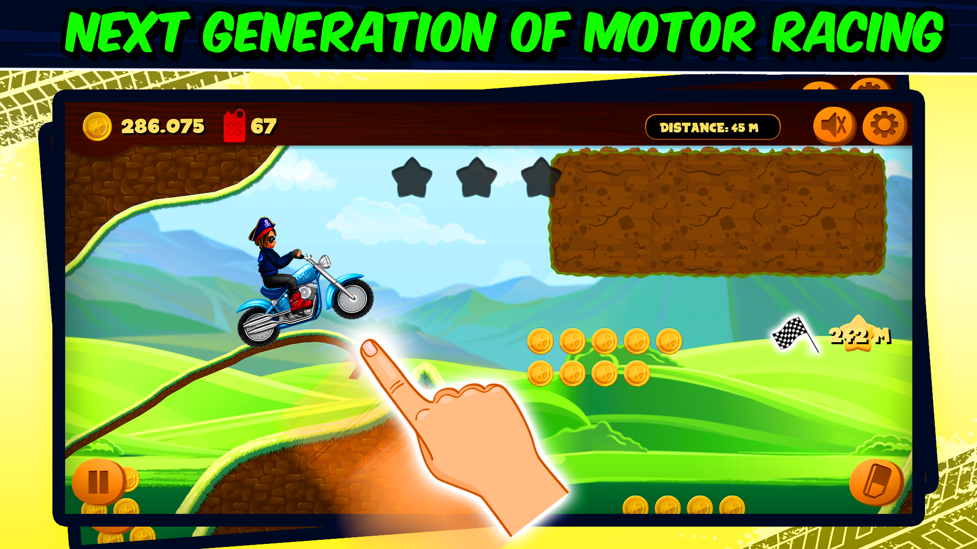Screenshot 1 of Undian Jalan 2: Balapan Moto 1.6.7