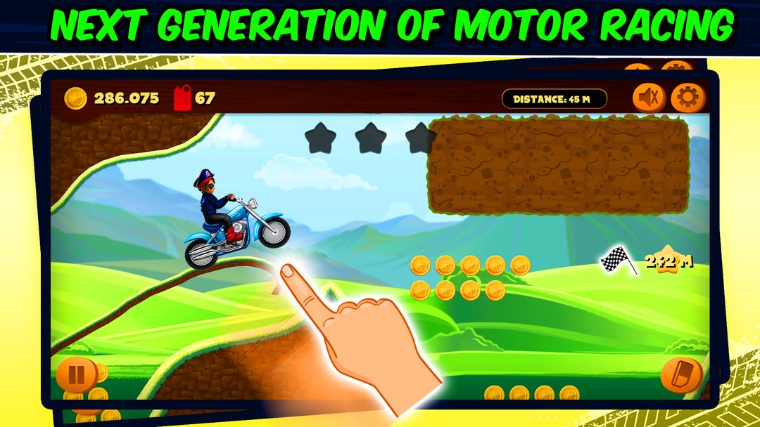 Road Draw: Hill Climb Moto Race遊戲截圖