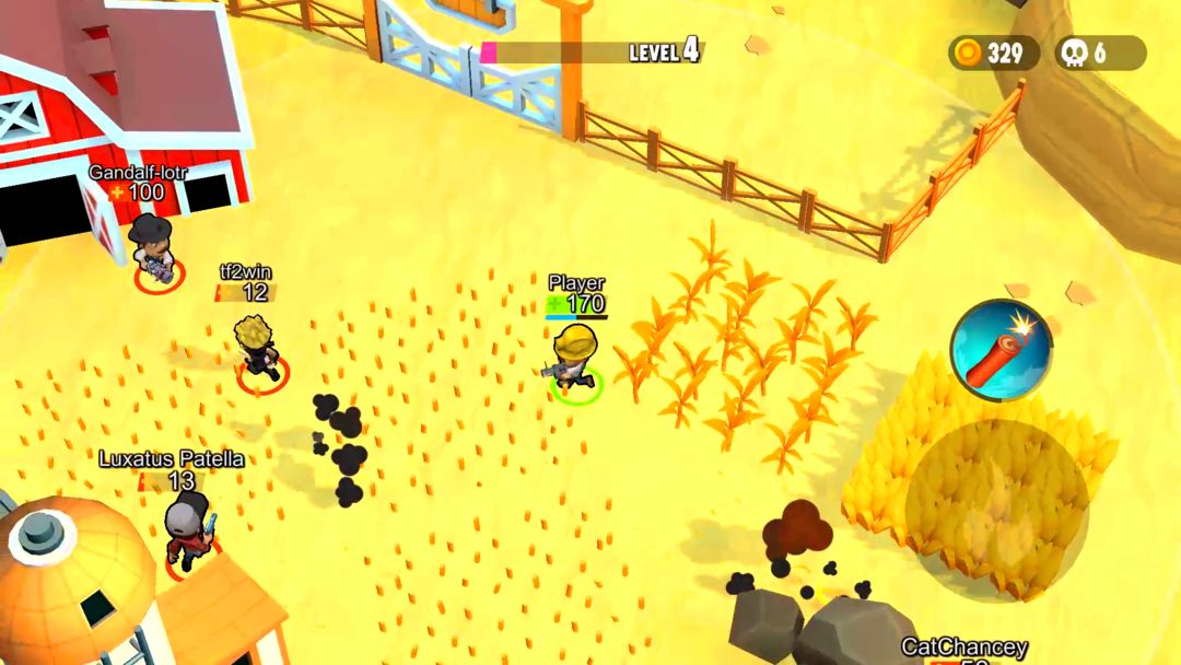 Screenshot of TopGuns.io - Battle Royale