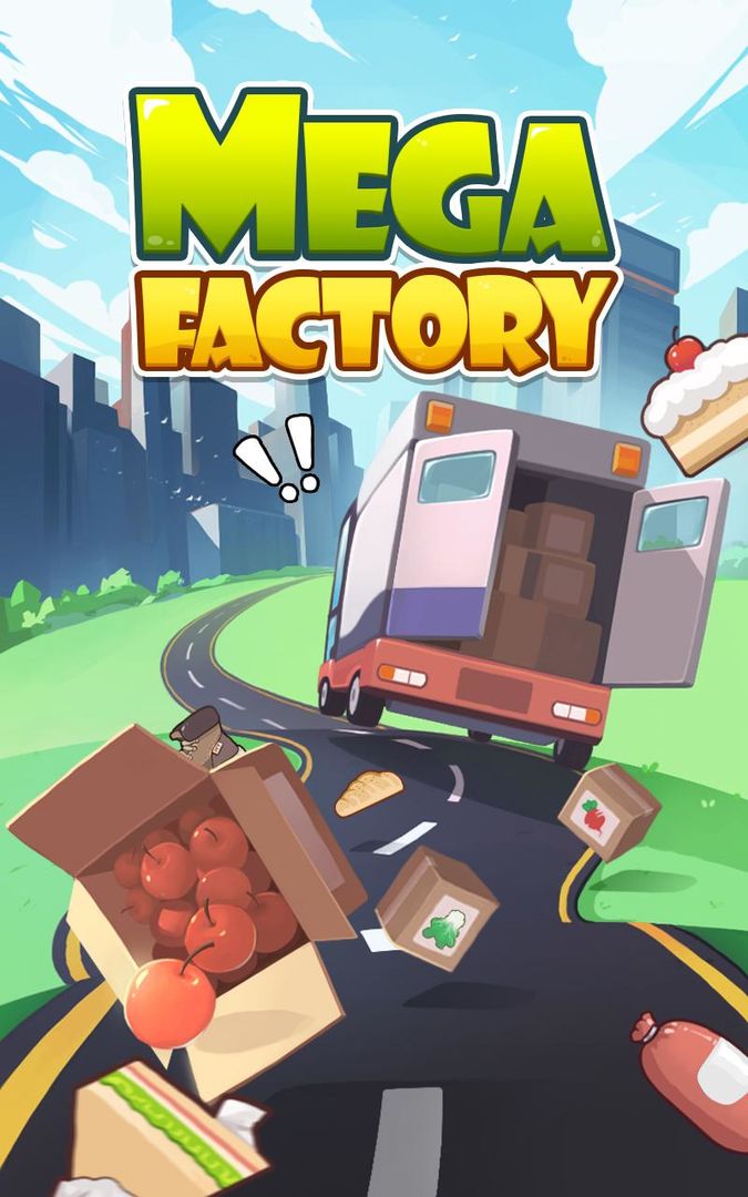 Screenshot of Mega Factory -idle game, money clicker, click game