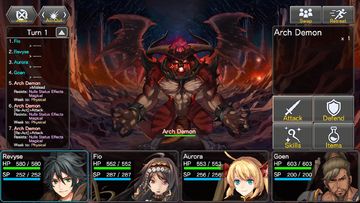RPG Astral Takers Game Screenshot