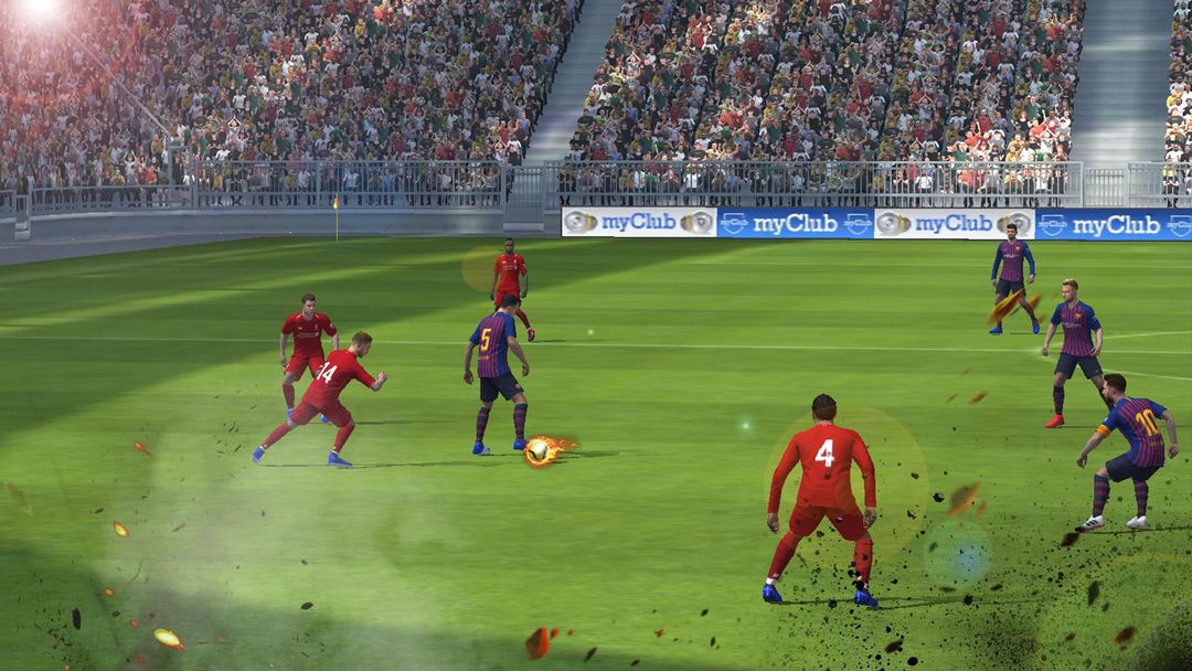 Screenshot of Football Game Simulation