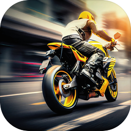 Motorcycles Highway Traffic