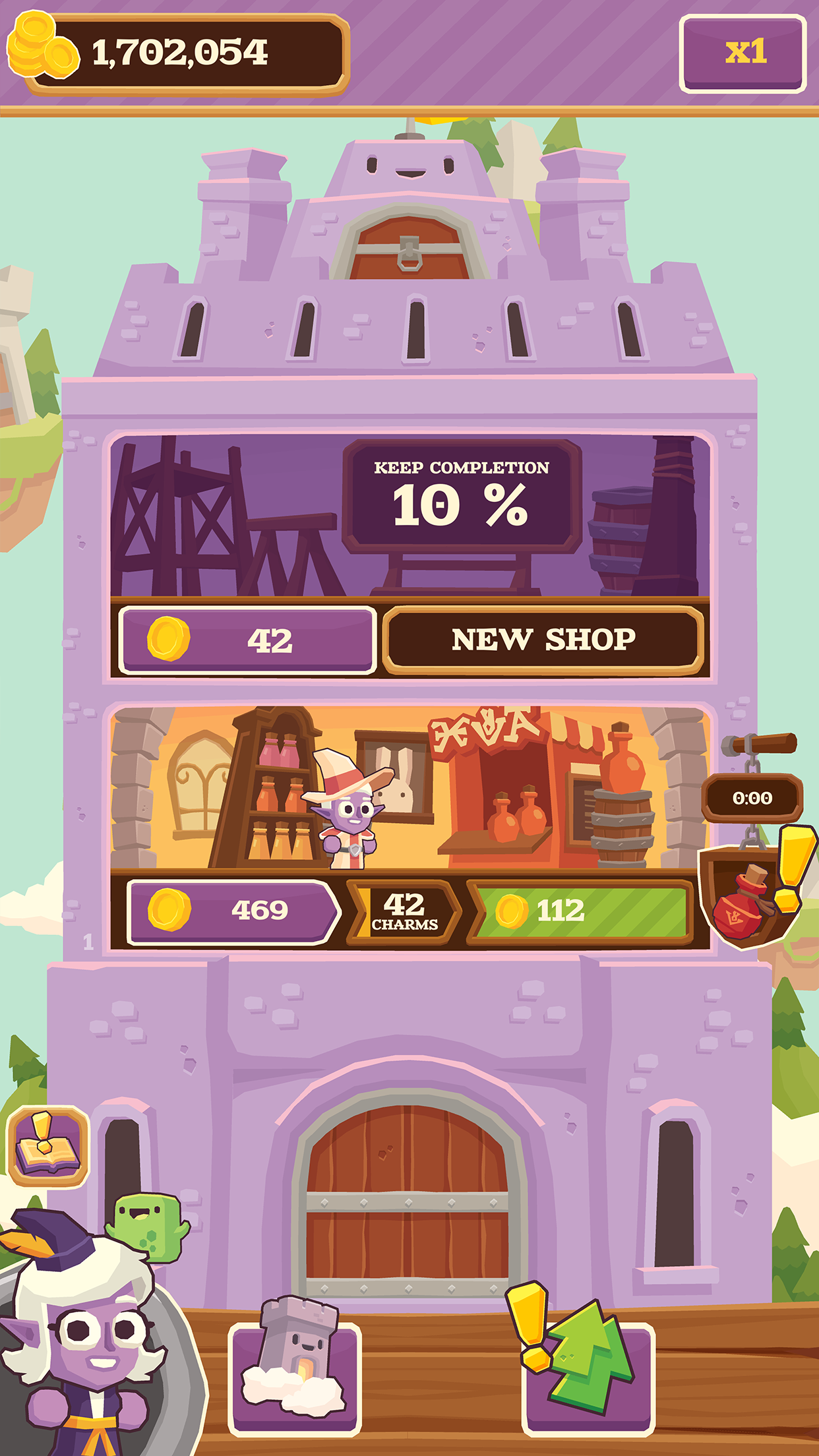 Charming Keep Game Screenshot