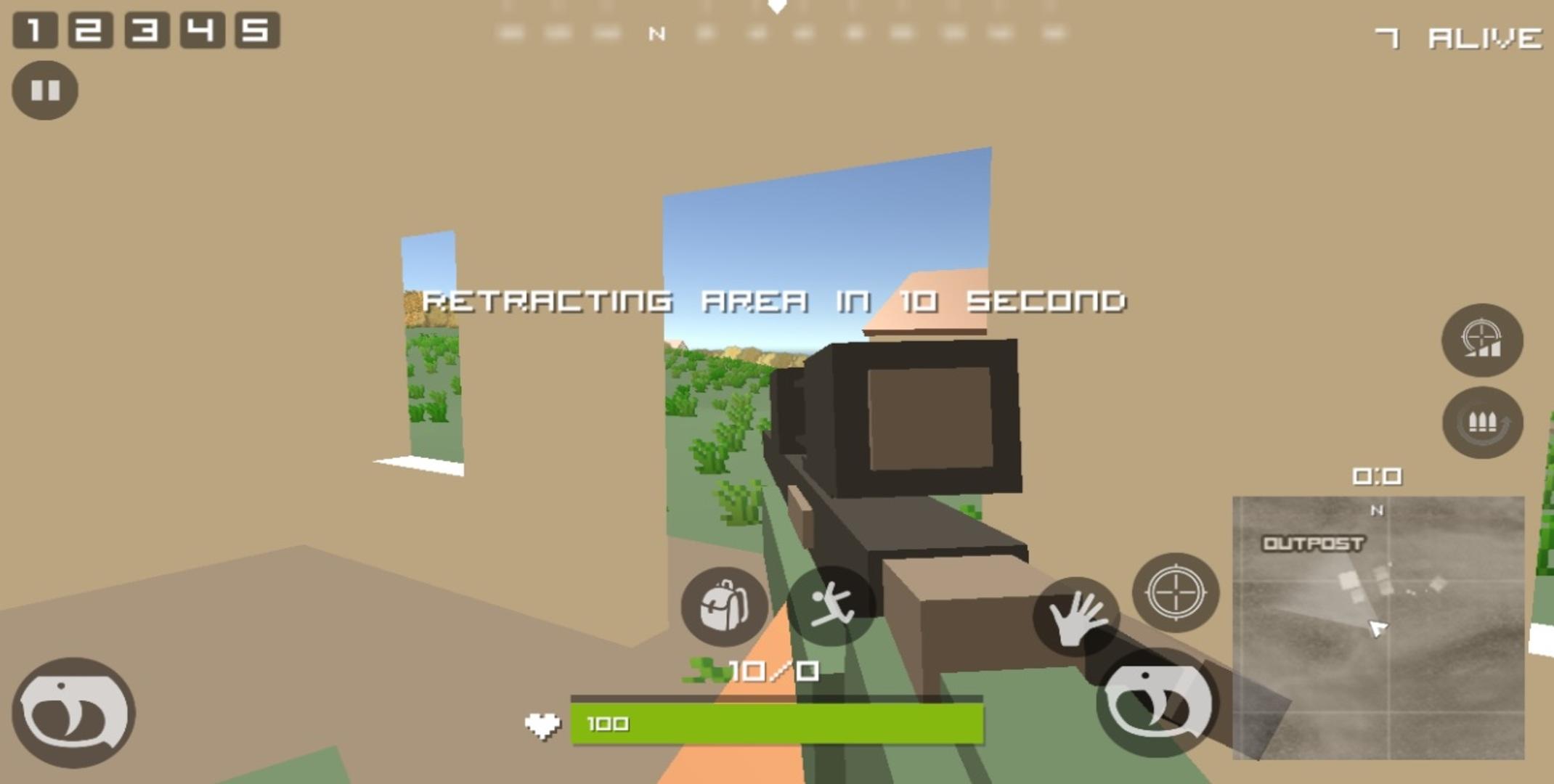 Private Pixel Battlegrounds Game Screenshot