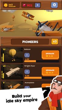Idle Skies Game Screenshot