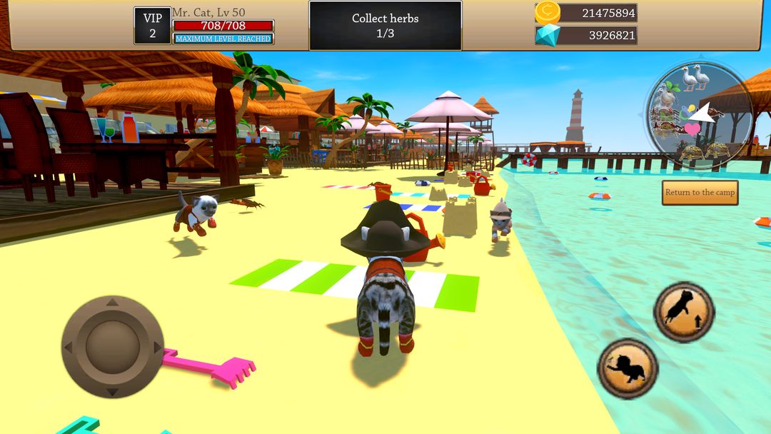 Screenshot of Cat Simulator - Animal Life