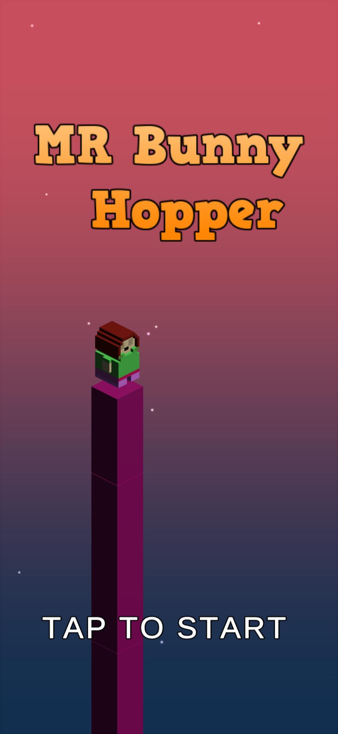 Cuplikan Layar Game MrBunny Hopper -3D Hopper Game