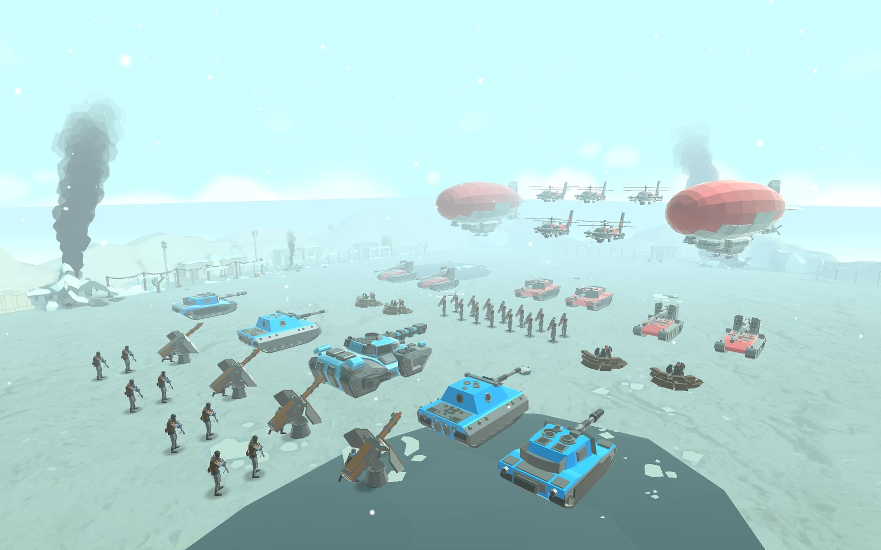 Screenshot of Army Battle Simulator