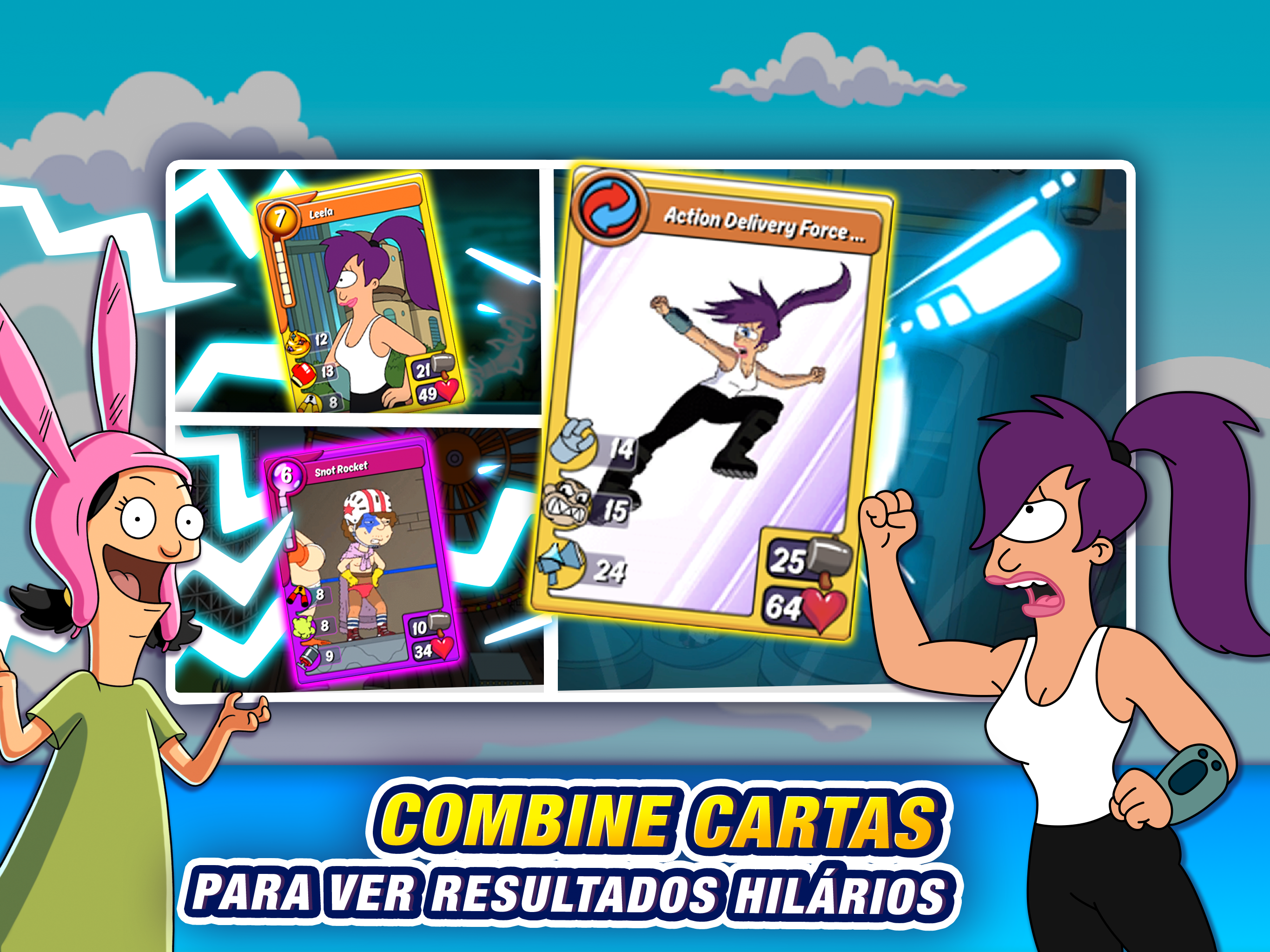 Captura de Tela do Jogo Animation Throwdown: TQFC