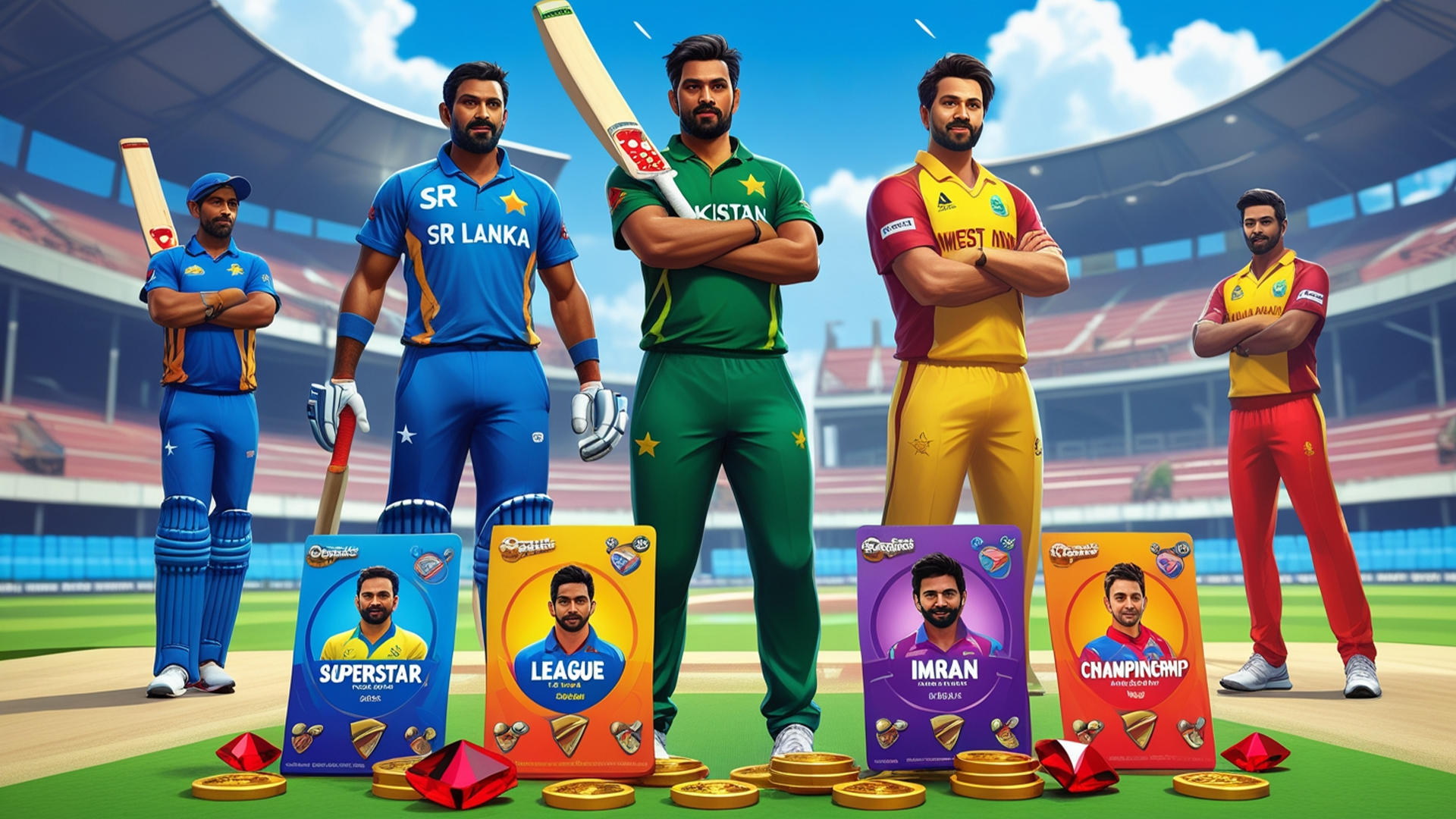 Cricket Games Real World Match Game Screenshot