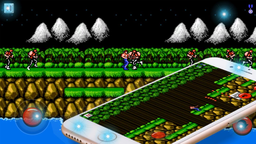 Super Contra Mobile Classic screenshot game
