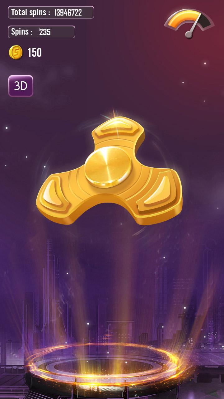 Fidget Spinner Game 3D Game Screenshot
