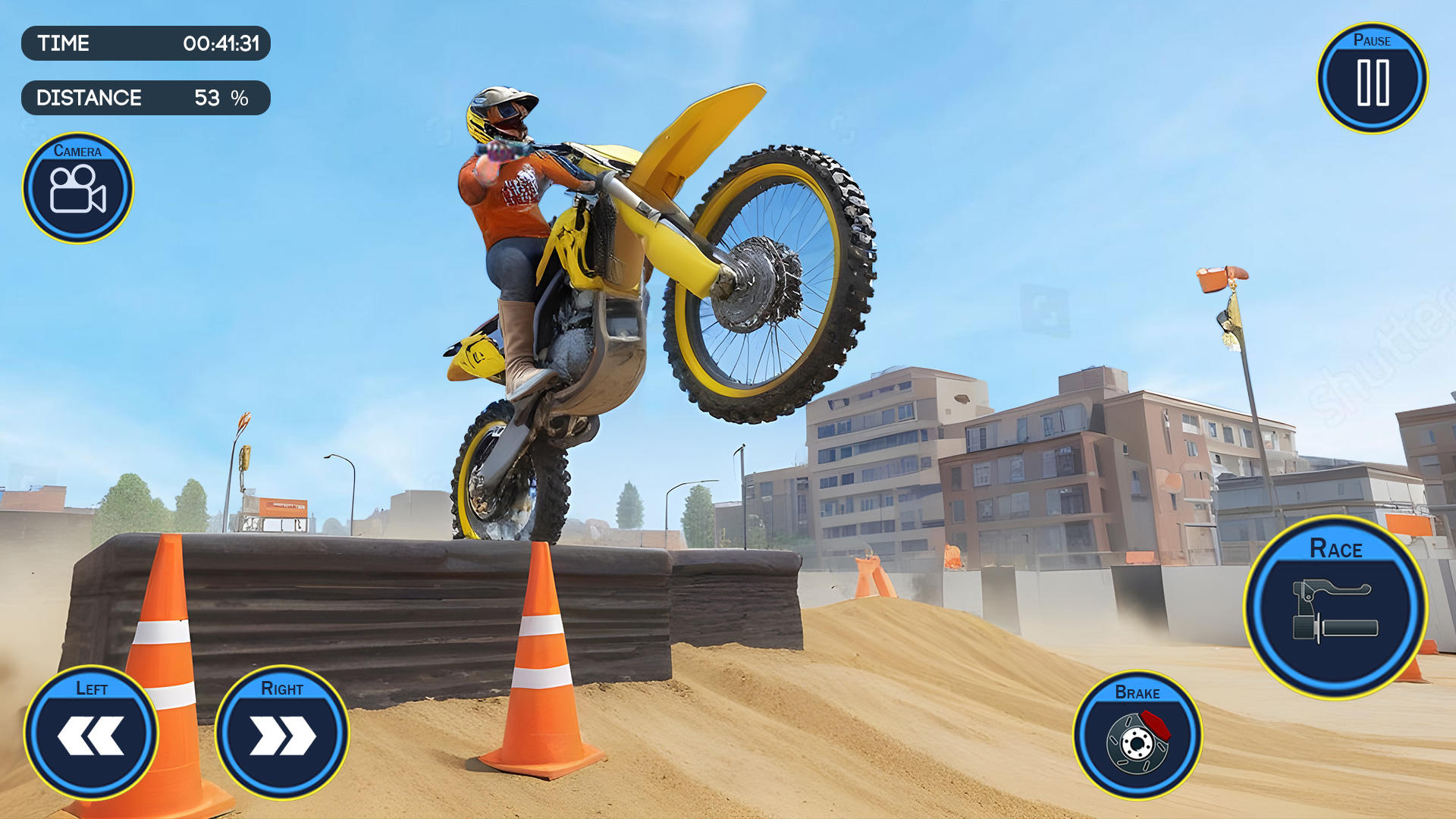 Bike Stunt Rush: Racing Game Game Screenshot