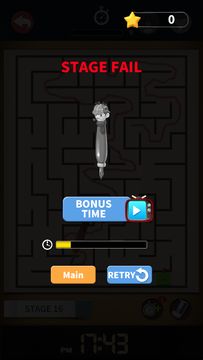 Maze : Pen Runner Game Screenshot