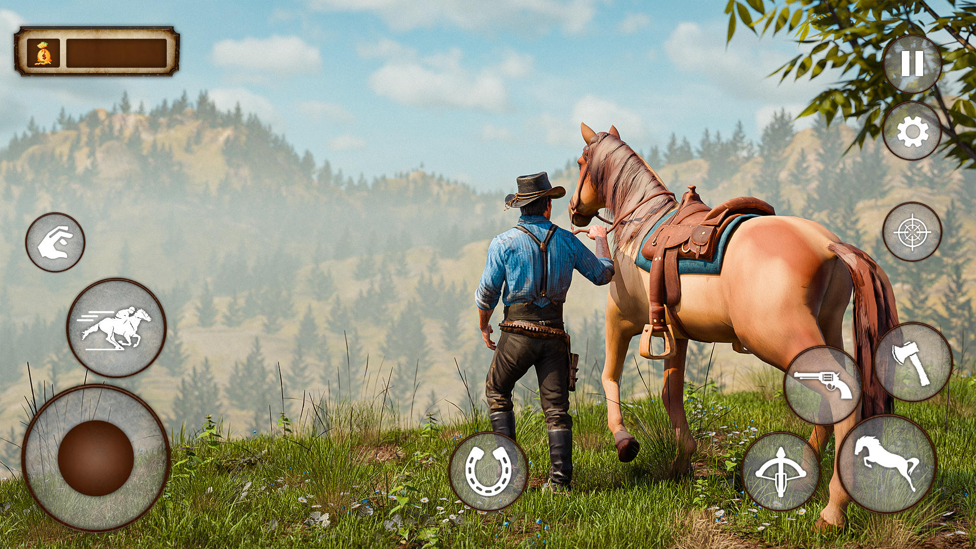 Cowboy Rodeo Rider- Wild West Game Screenshot
