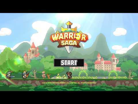 Screenshot of the video of Warrior Saga: NO.1 Free Pixel MMORPG in 2018
