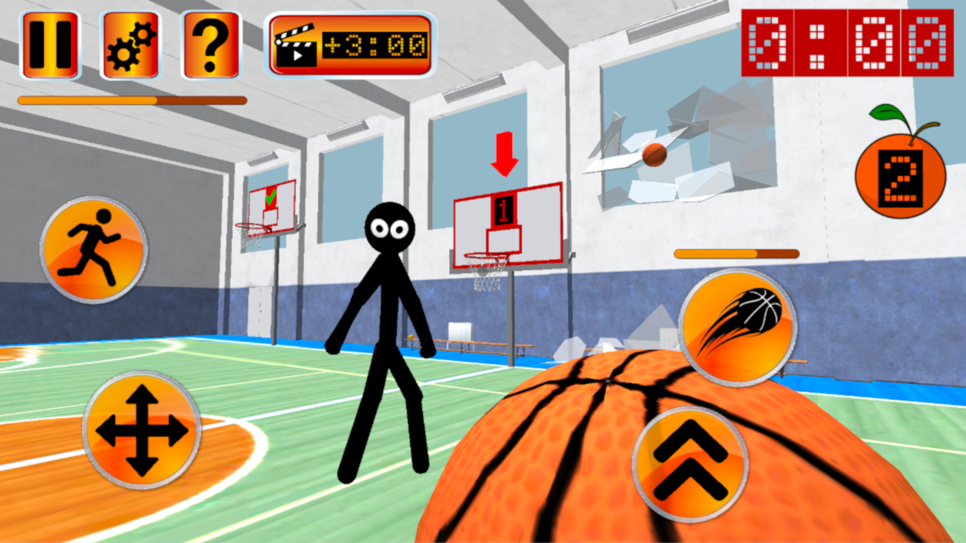 Screenshot 1 of Giáo viên người que. Khái niệm cơ bản về bóng rổ 1.3