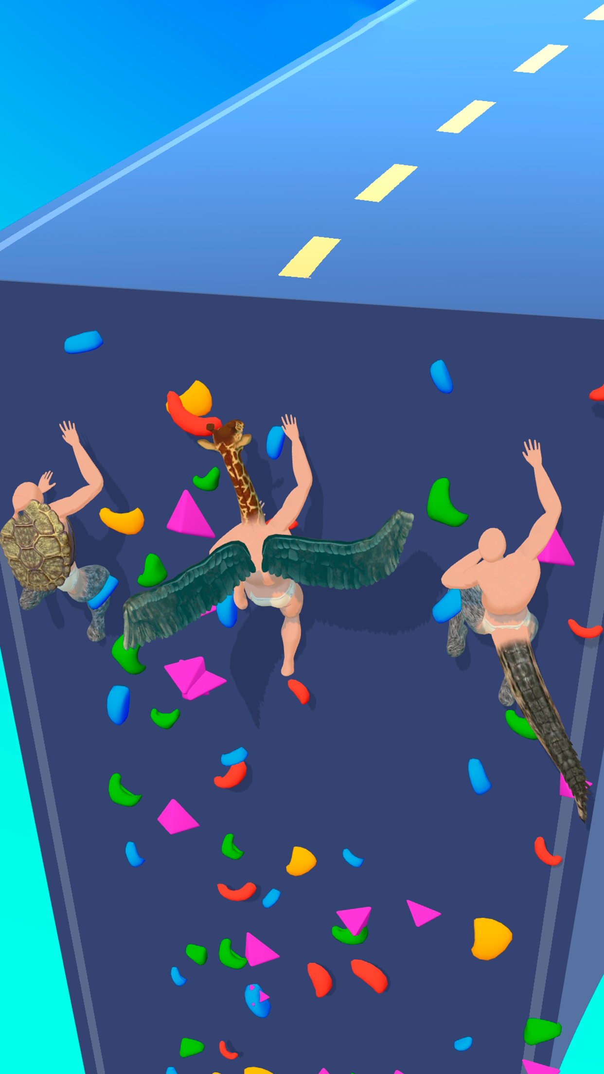 Merge Animals 3D - Mutant race Game Screenshot