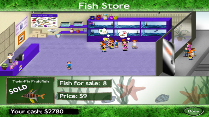 Fish Tycoon遊戲截圖
