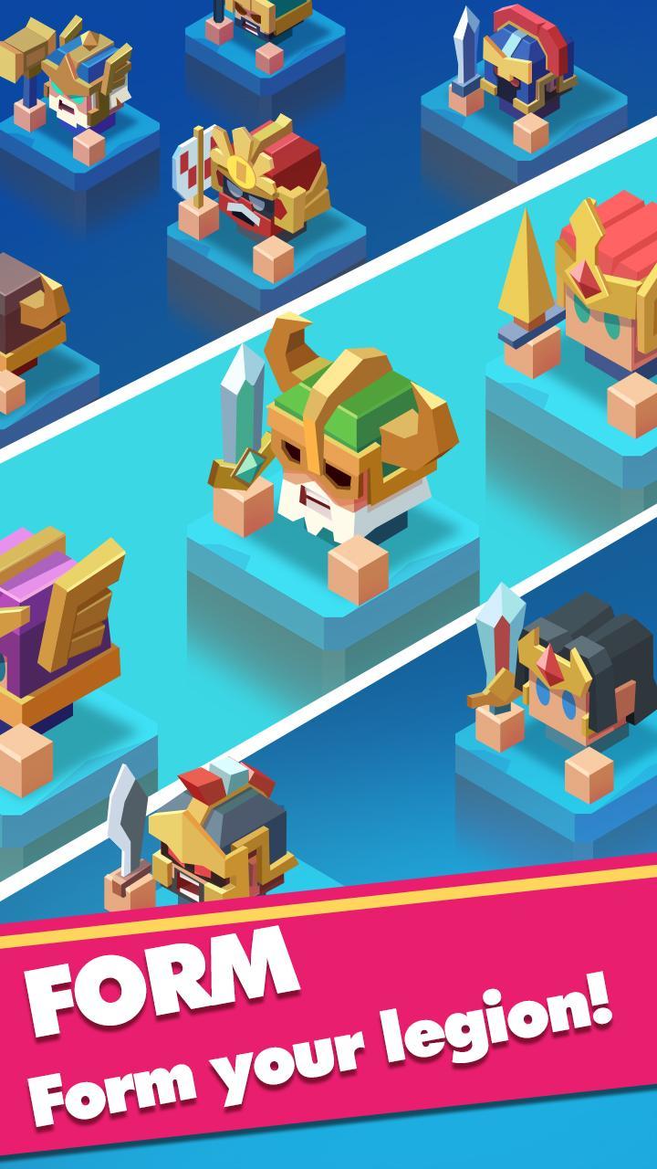 Merge Warriors - Idle Legion Game Game Screenshot