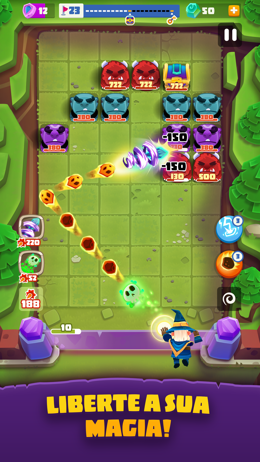 Captura de Tela do Jogo Bounzy!