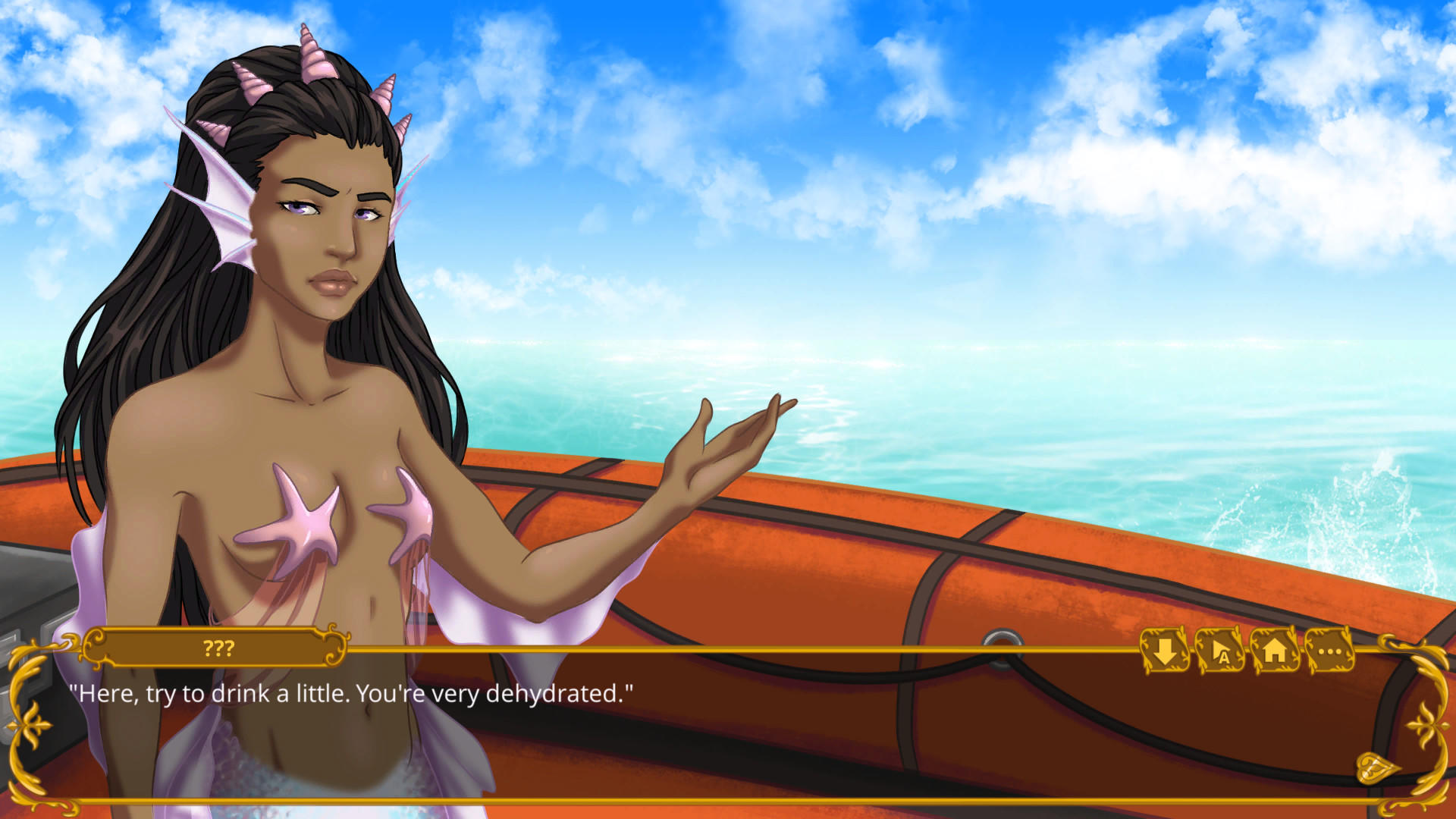Screenshot of Love Mythos: Sanctuary Island