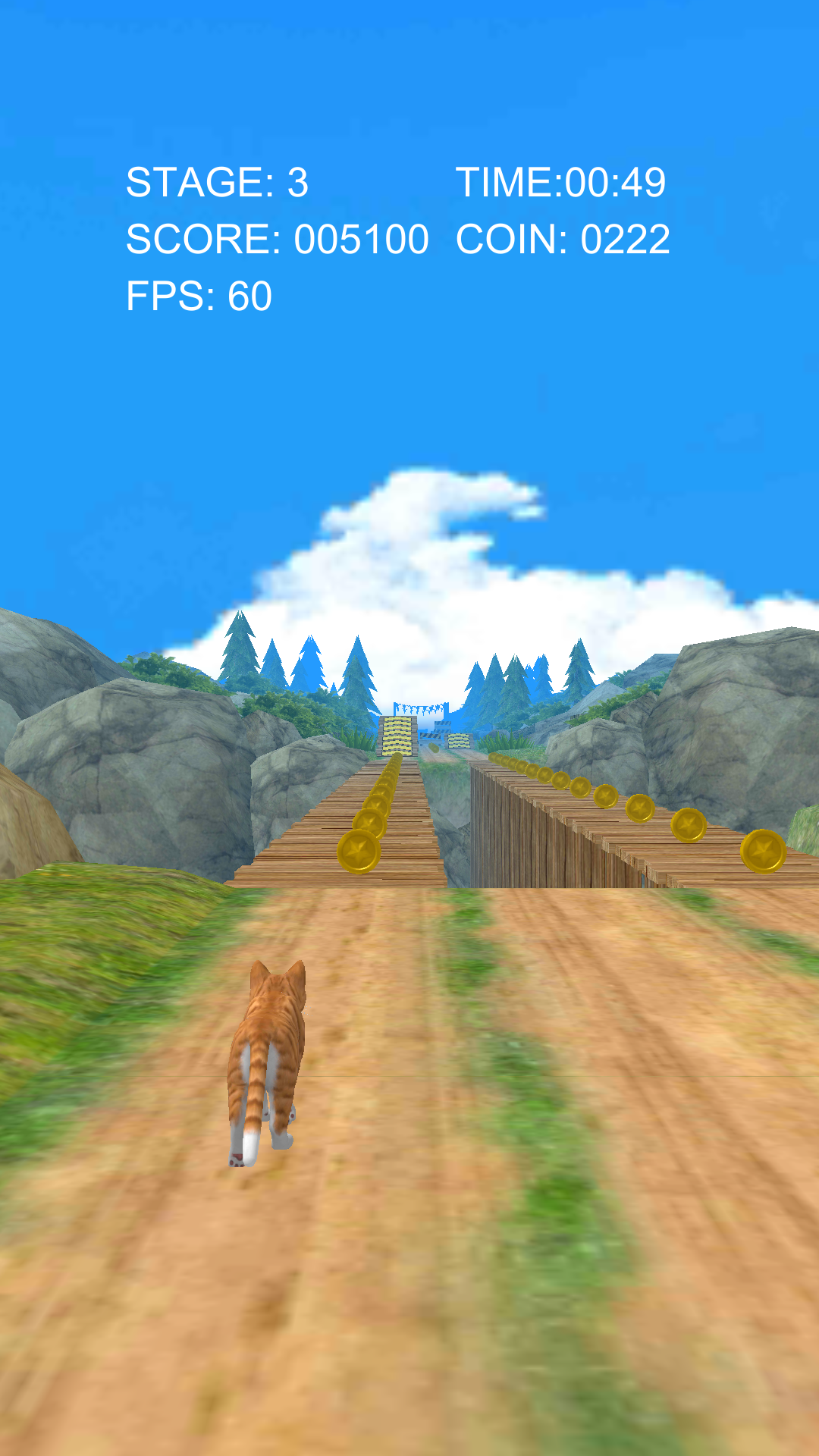 CatRunner 2022 (Nyanko Run) Game Screenshot
