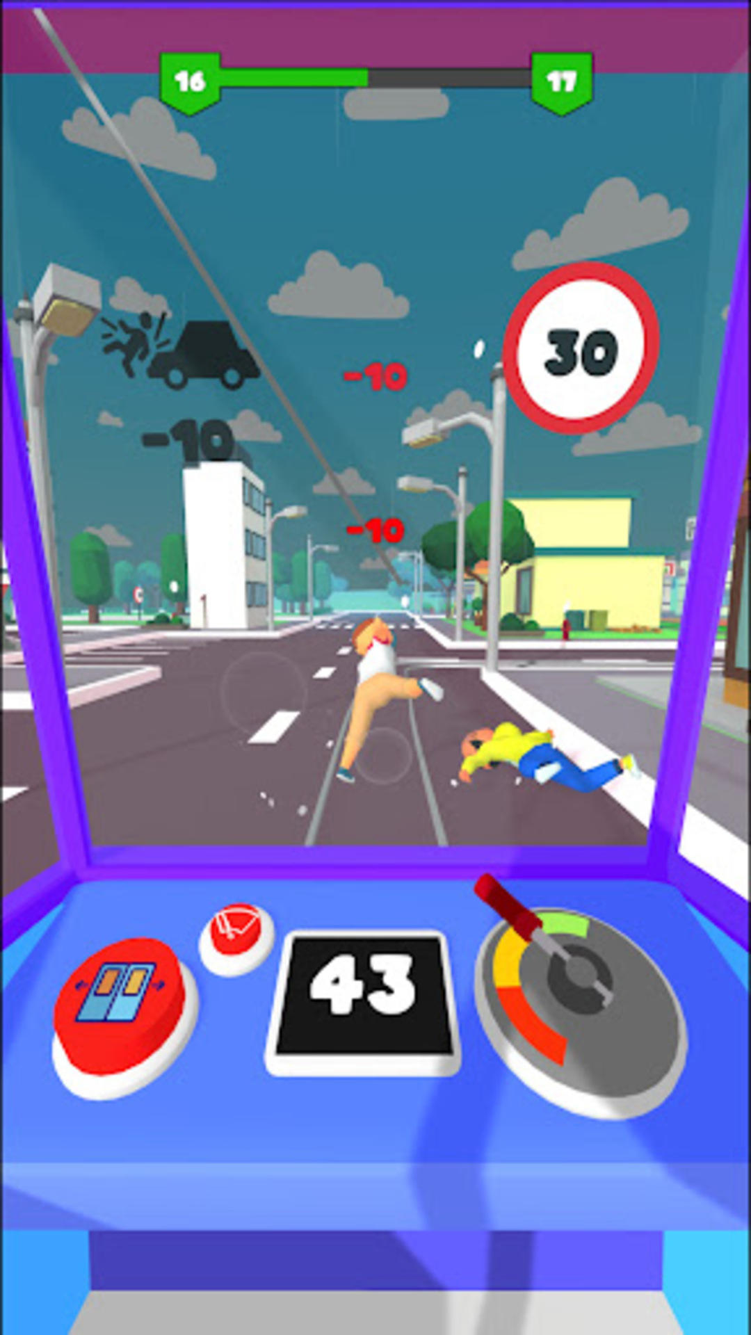 Скриншот игры Tram Simulator 3D