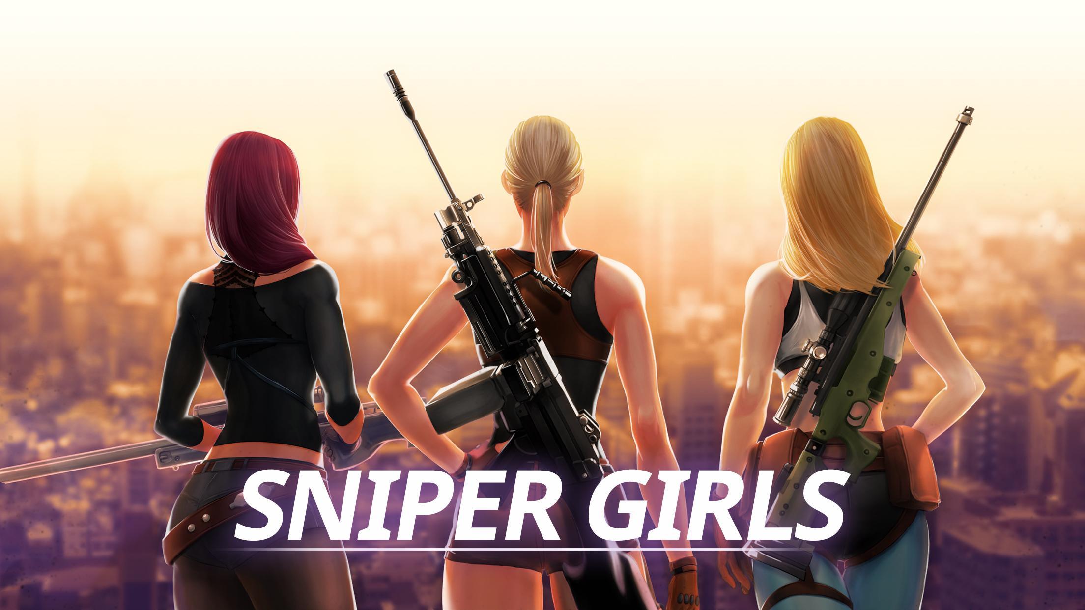 Sniper Girls - 3D Gun Shooting Game Screenshot