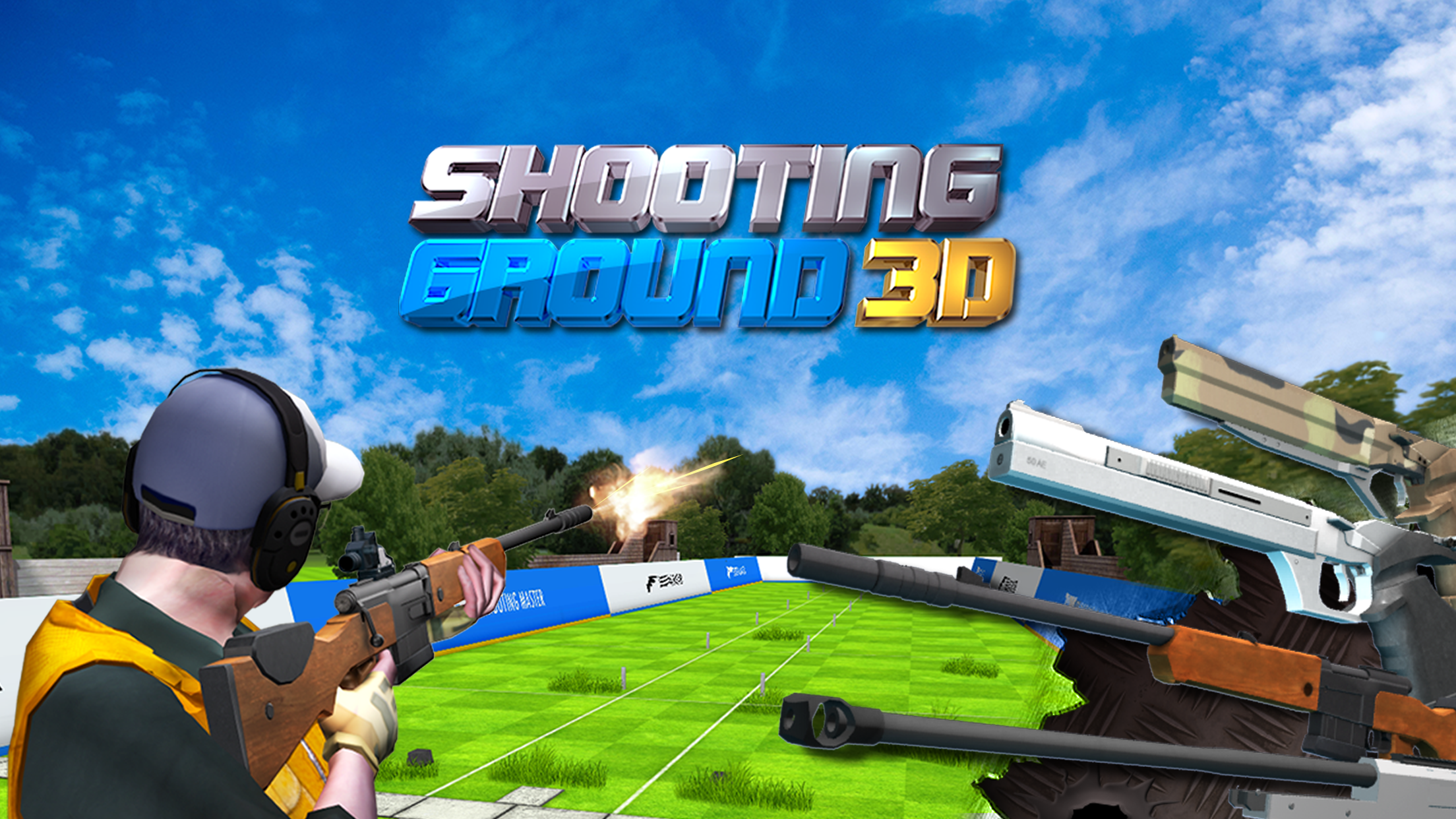 Screenshot 1 of Shooting Ground 3D: Gott des Schießens 1.17.3