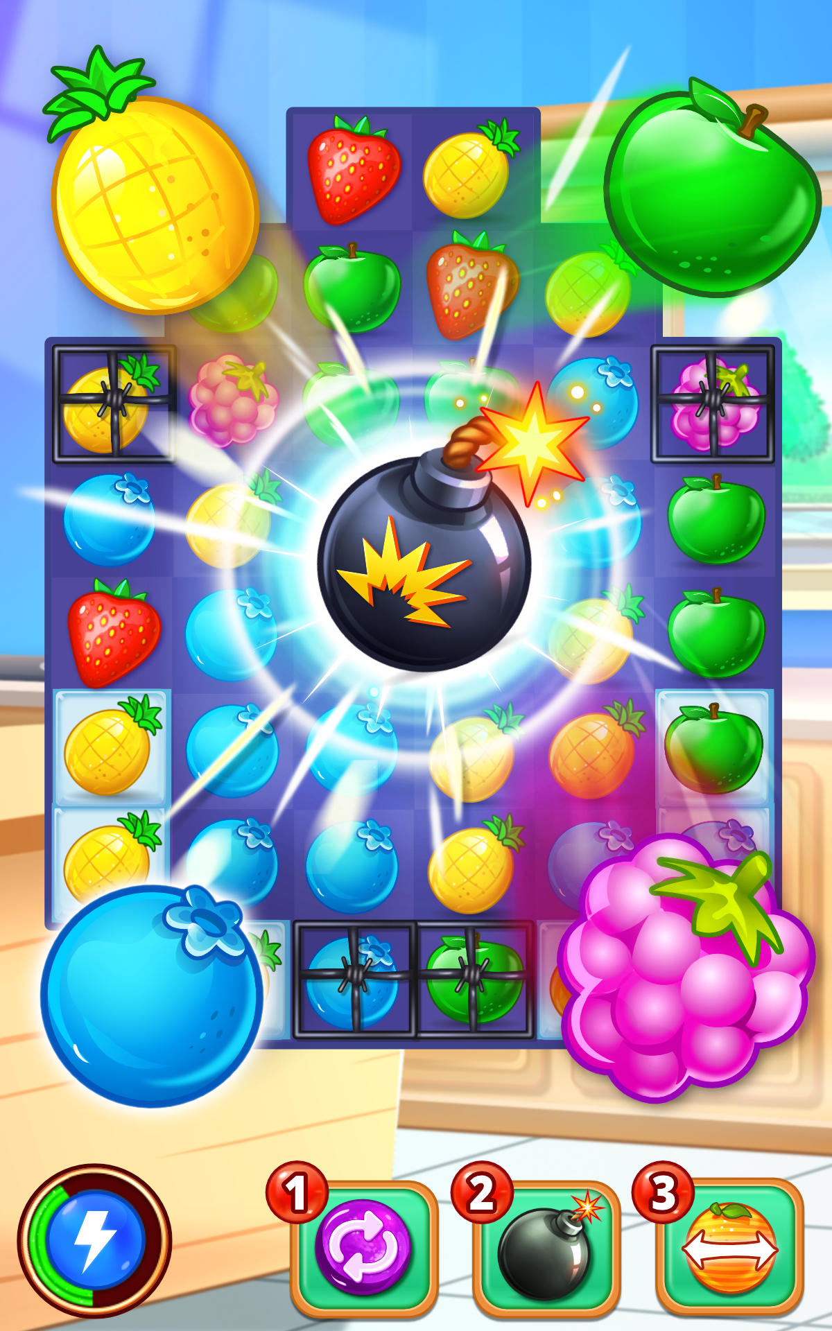 Gummy Paradise: Match 3 Games Game Screenshot