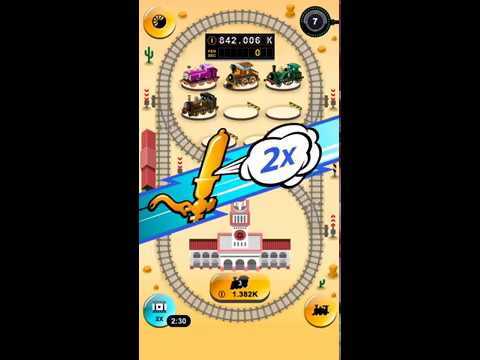 Скриншот видео Train Merger Idle Train Tycoon