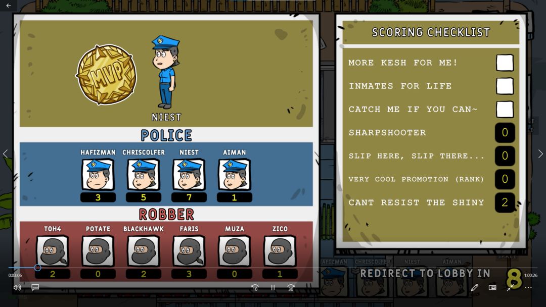 Screenshot of TAG Police Sentri